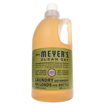 Mrs. Meyer's® Liquid Laundry Detergent, Lemon Verbena Scent, 64 Oz Bottle freeshipping - TVN Wholesale